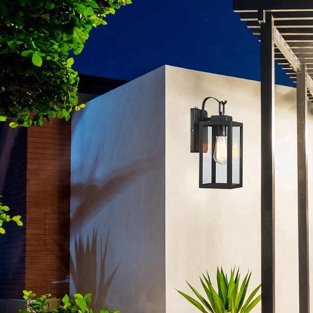 wrought iron wall lamp 