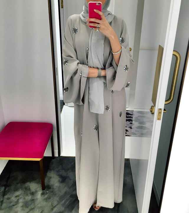 Colorful abaya for women 