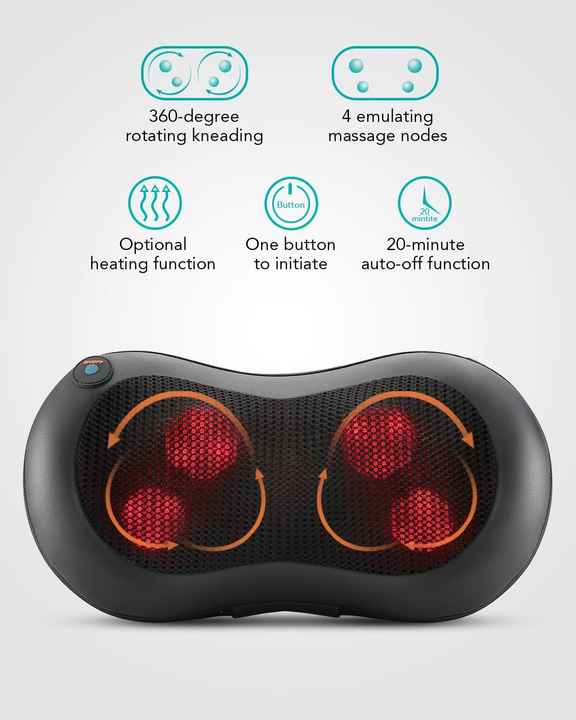Back Muscle Pain Relief Device - New Product 2025 Shiatsu Back and Neck Massager 