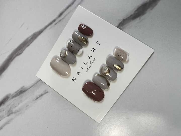 Beautiful luxurious nails 
