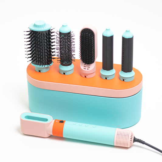 Multifunctional Home Hair Straightener with Hot Air Comb Automatic Hair Straightener Curler 6 in 1 Dryer Kit 