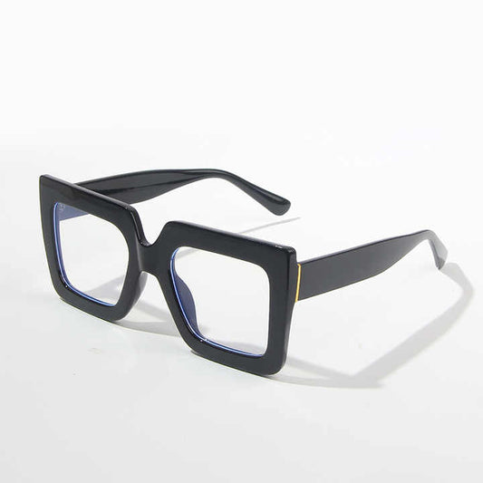 Women's Glasses Flat Lens Eyeglass Frame 