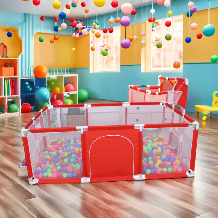 روضة أطفال للأطفال للأطفال الرضع تصميم سلة . New design baby playpen for babies basket made in China