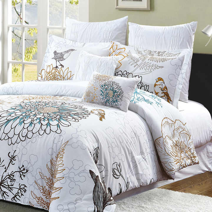 Pieces Comfortable King Size Bedspread Set Wholesale 