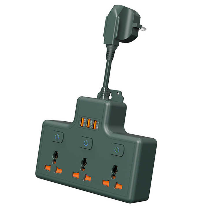 الأكثر مبيعًا لوحة طاقة عالمية ، واقي زيادة الشحن . Best Selling Universal Power Strip, Mobile Phone Fast