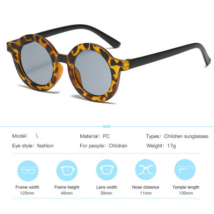 Fashionable cute plastic kids sunglasses custom logo 