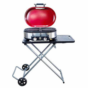 شواية غاز محمولة 2 شعلة تخييم -Portable Gas Grill 2 Burner Camping