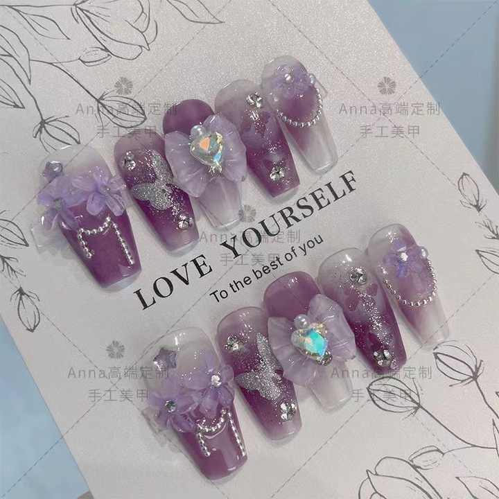 artificial acrylic nails 