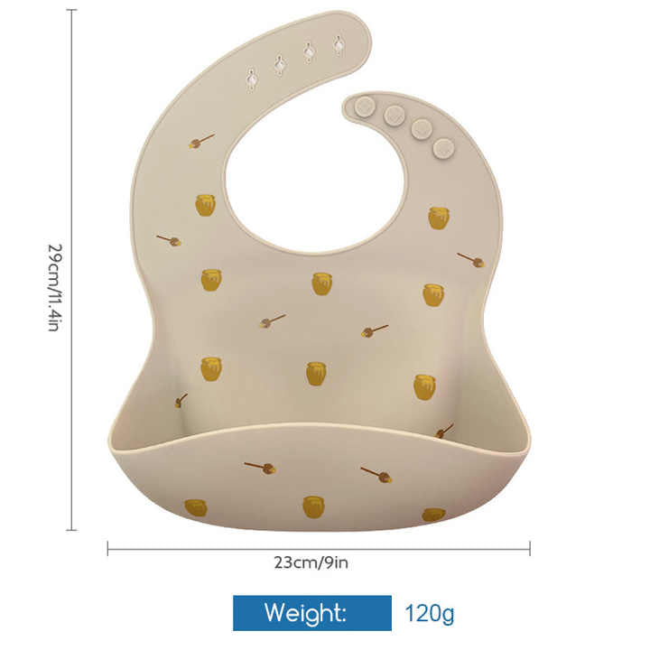 Food Grade BPA Free Newborn Baby Bib 