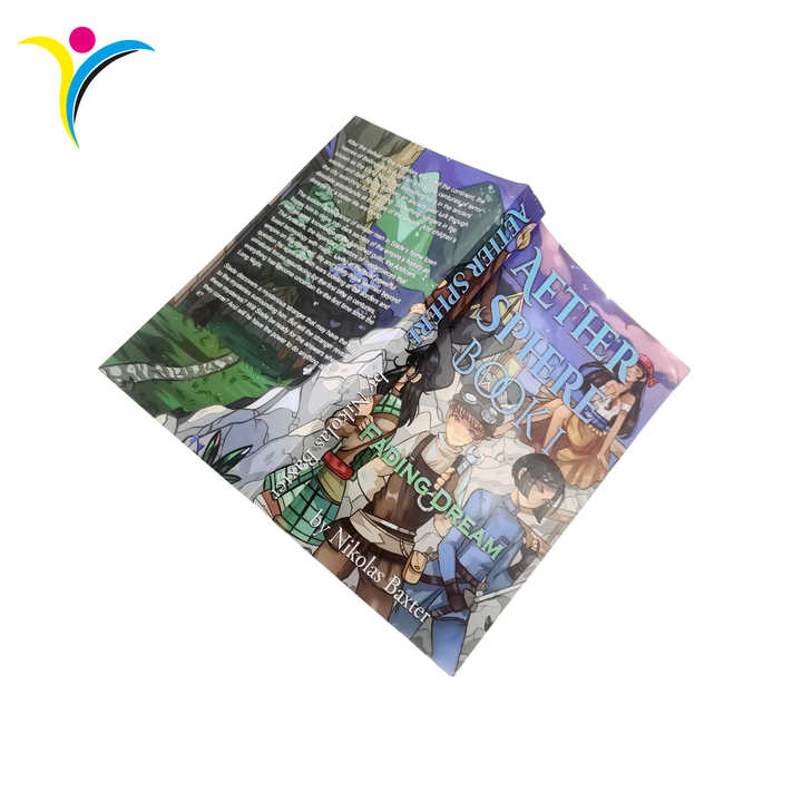 Custom novel book printing abroad 