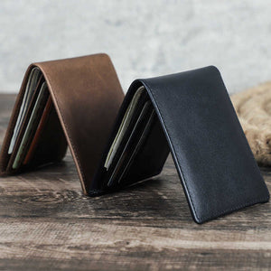 Contact's Wholesale Ultra Slim Genuine Leather Men's Wallet 