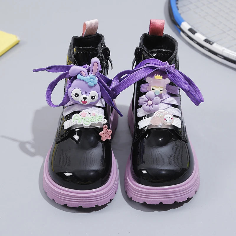 بوت بنات شتوية مبطنة