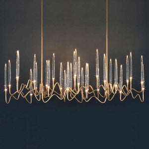 Luxury gold lamp lighting 