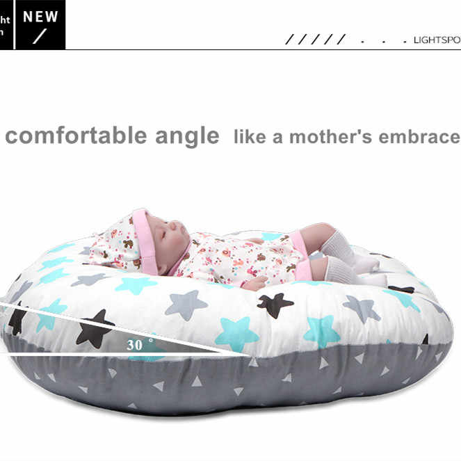 سوبر لينة القطن الطفل تحاضن عش سرير Super Soft Cotton Baby Snuggle Nest Bed