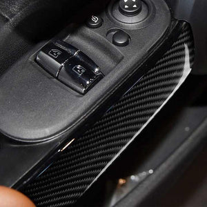 Carbon Fiber Car Interior Door Handle Cover. 