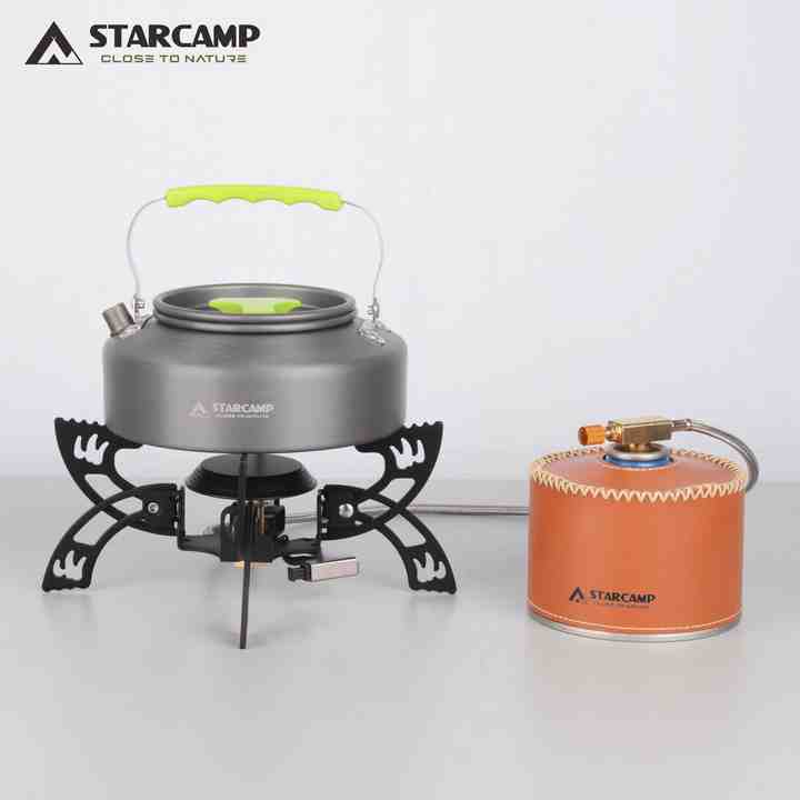 STARCAMP 3800W Outdoor Solo Backpack Hiking Foldable Camping Butane Gas Stove Portable Gas Burner