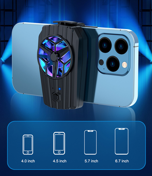 مشبك خلفي لمبرد الهاتف المحمول