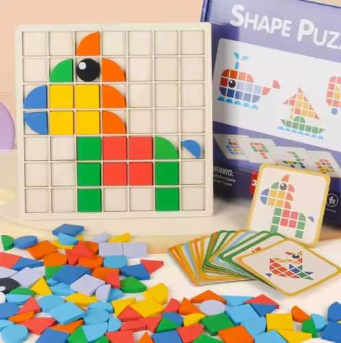 العاب تعلميه  ألغاز ثلاثية الأبعاد