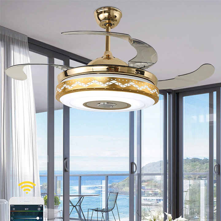 lamps and ceiling fan 