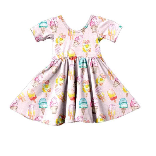 Baby Girl Summer Short Sleeve Dress 