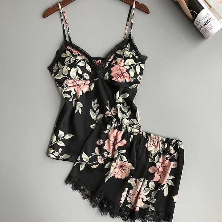 satin pajama set 