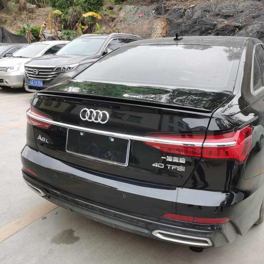 جناح خلفي ملفوف خلفي لصندوق السيارة للسيارة . Rear Trunk Spoiler Wing for Car