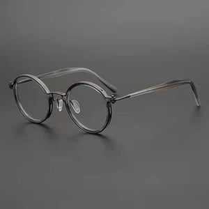 Handmade Wholesale Titanium Acetate Eyeglasses Frame 