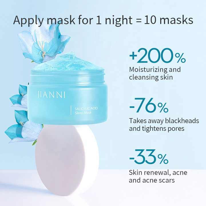 Acne Scar Removal for Sensitive Skin Face Care Product- Collagen Renewal Set with Salicylic Acid 