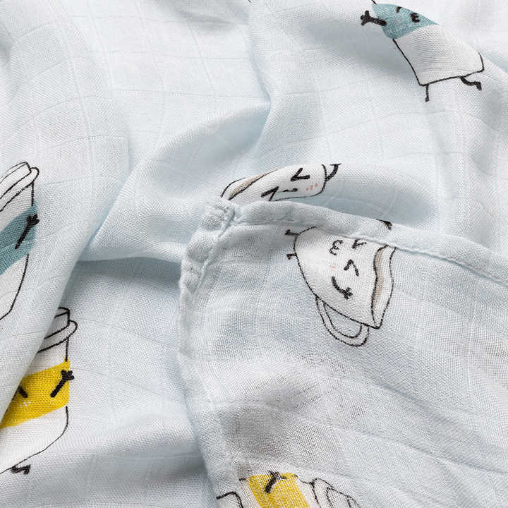 Muslintree Wholesale Cute Printed Baby Swaddle Bamboo. 