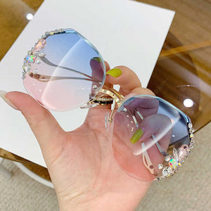 Oval Sun Glasses Gafas 