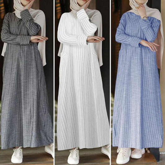 Fashion New Abaya Muslim Dresses 