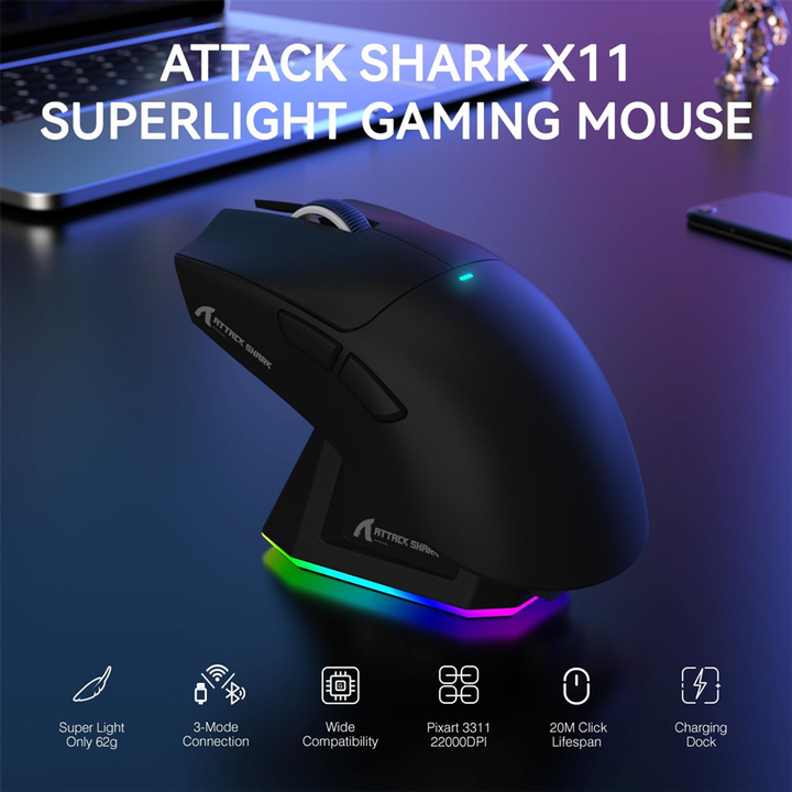wireless gaming mouse