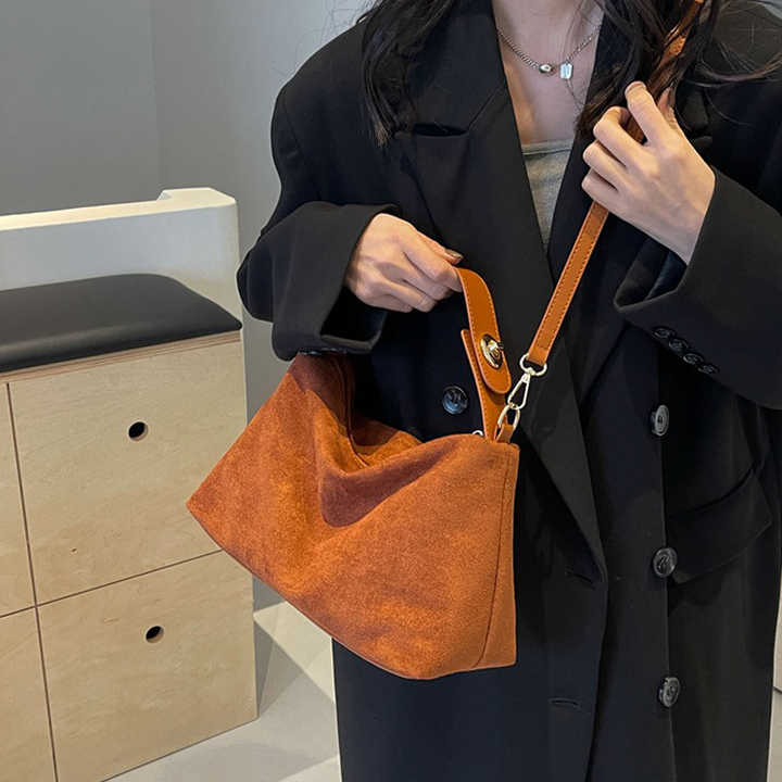 Women's Suede Handbag 