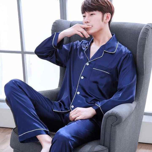 Solid men's sleepwear 