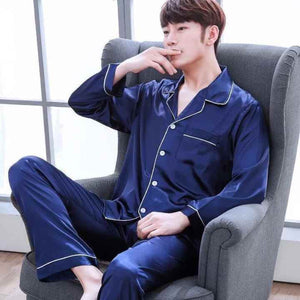 Solid men's sleepwear 