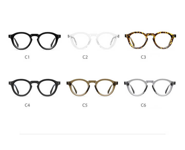 Anti-blue Light Optical Frame - Stylish Round Glasses Frame for Women 