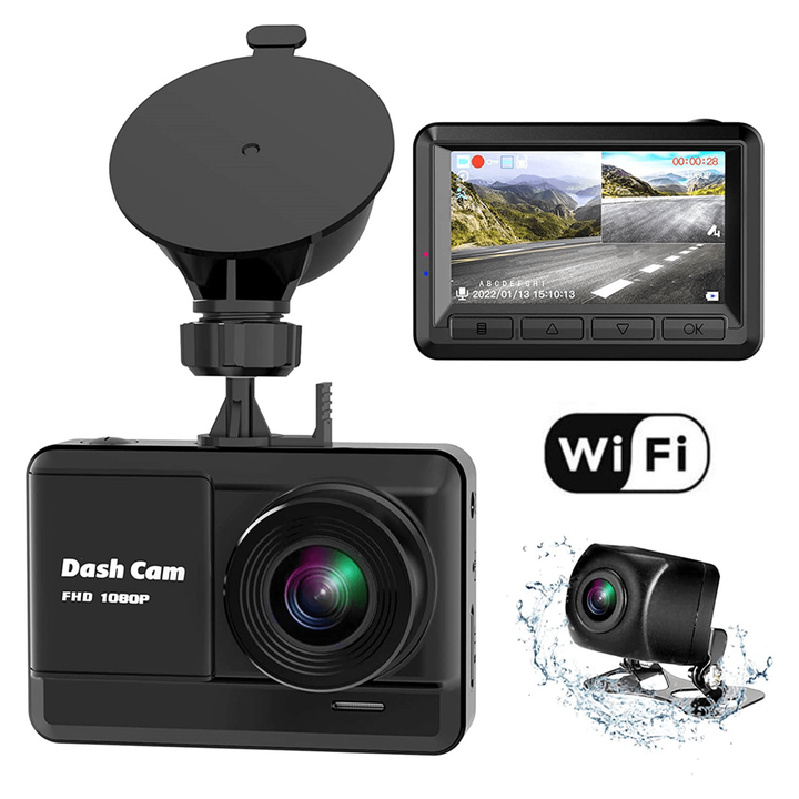Dash camera. 