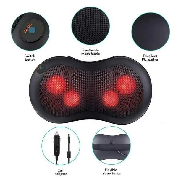 Back Muscle Pain Relief Device - New Product 2025 Shiatsu Back and Neck Massager 