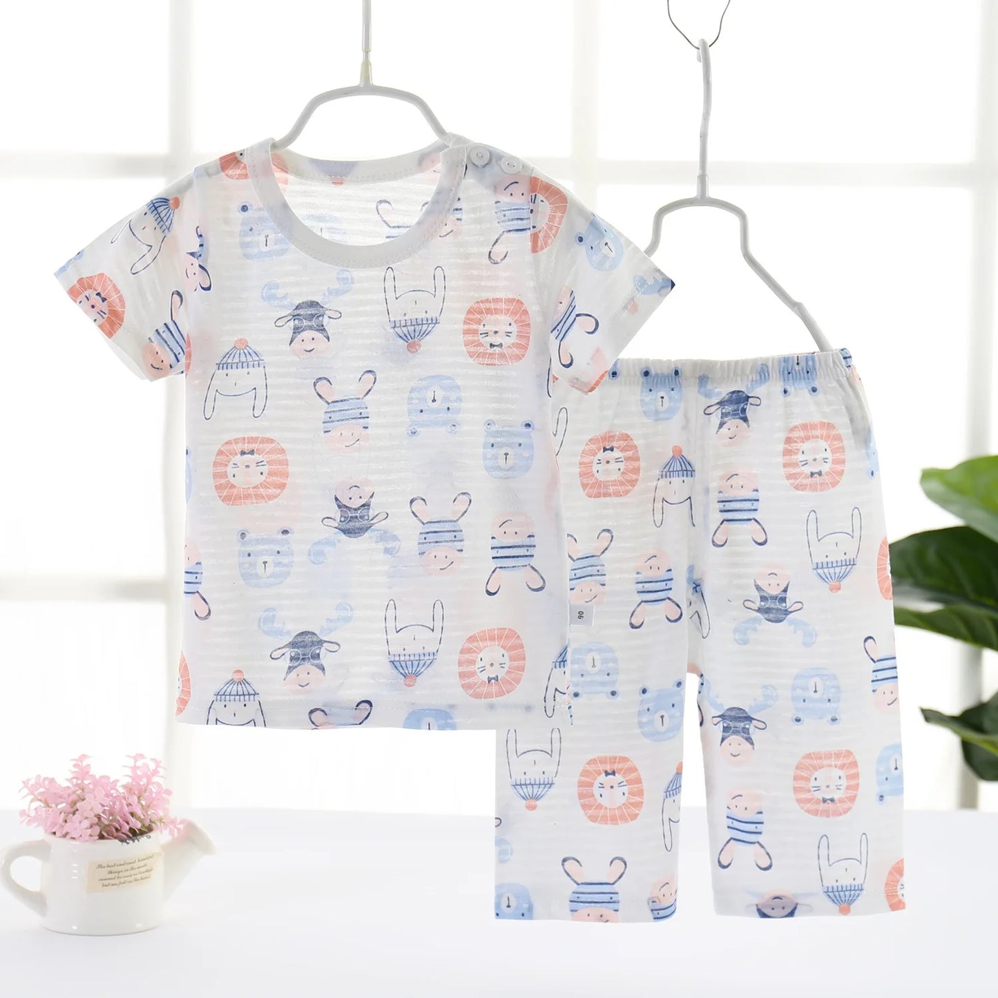 Summer Home Suit - Air-conditioning Indoor Soft Clothing 