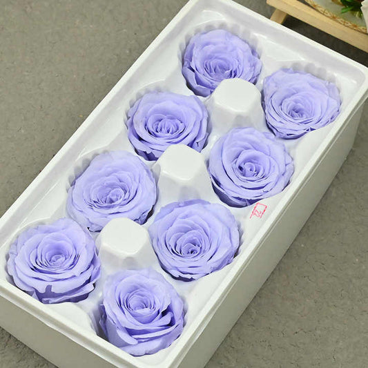 A Grade Eternal Real Natural Box of Rose Flowers 