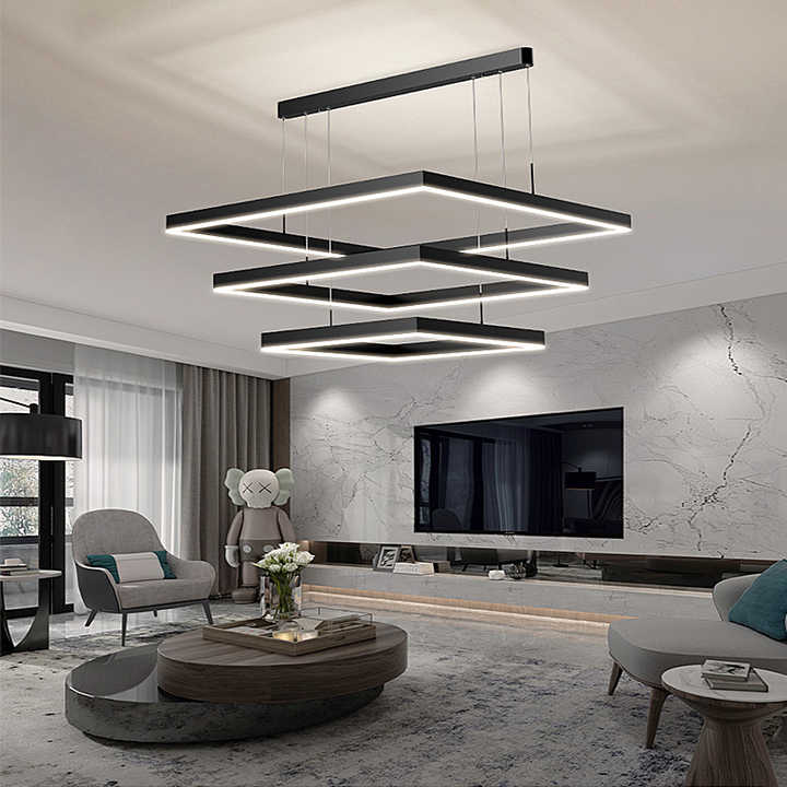 مصباح معلق حديث من الأكريليك