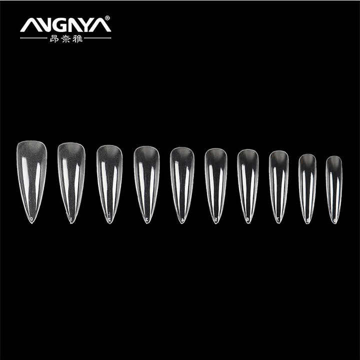 a piece of artificial nails 