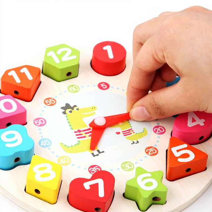 Educational games digital clock 