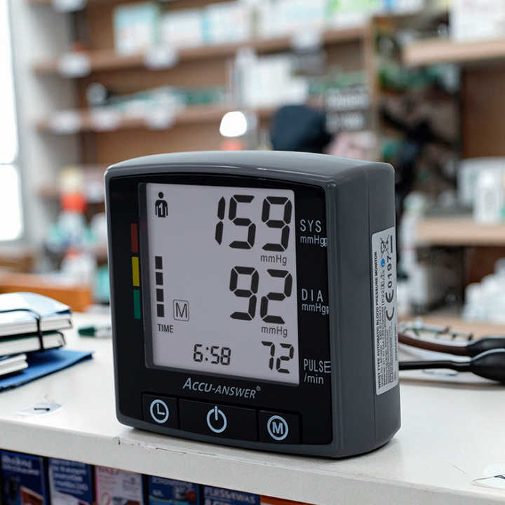 Automatic Wrist Blood Pressure Monitor OEM ODM LCD 