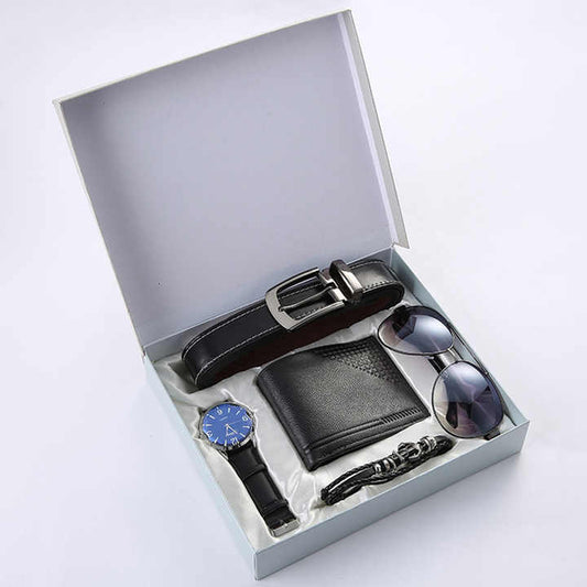 5pcs Corporate Business Gift Leather Custom Logo. 