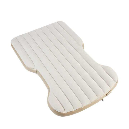 New khaki inflatable bed. 