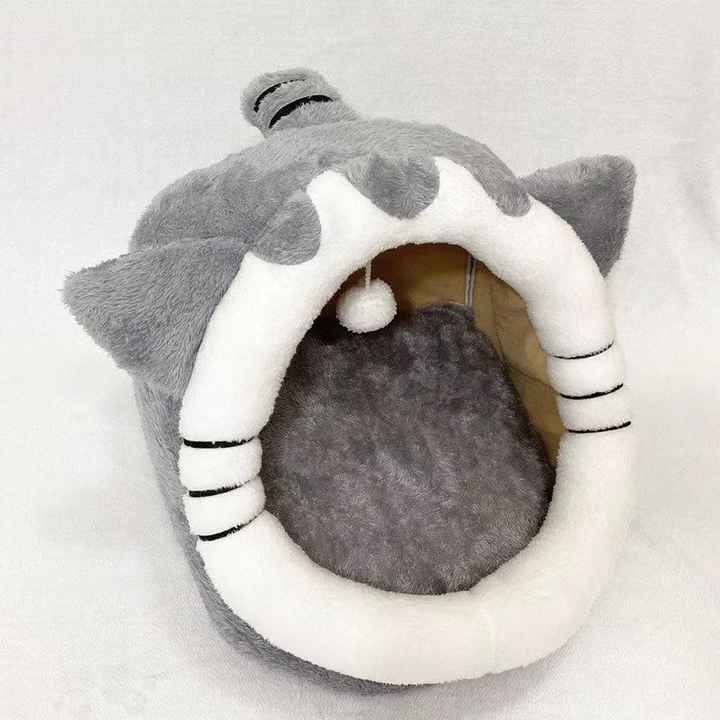 Round pet bed