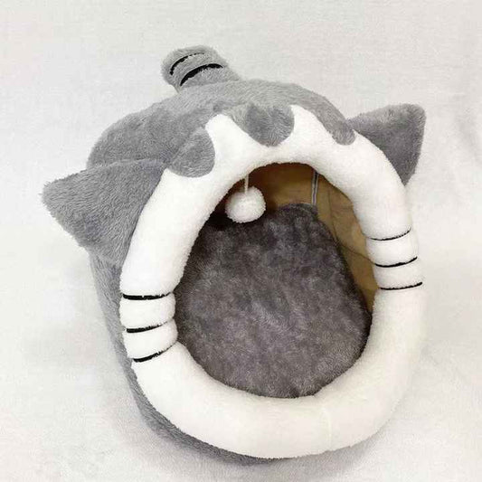 Round pet bed