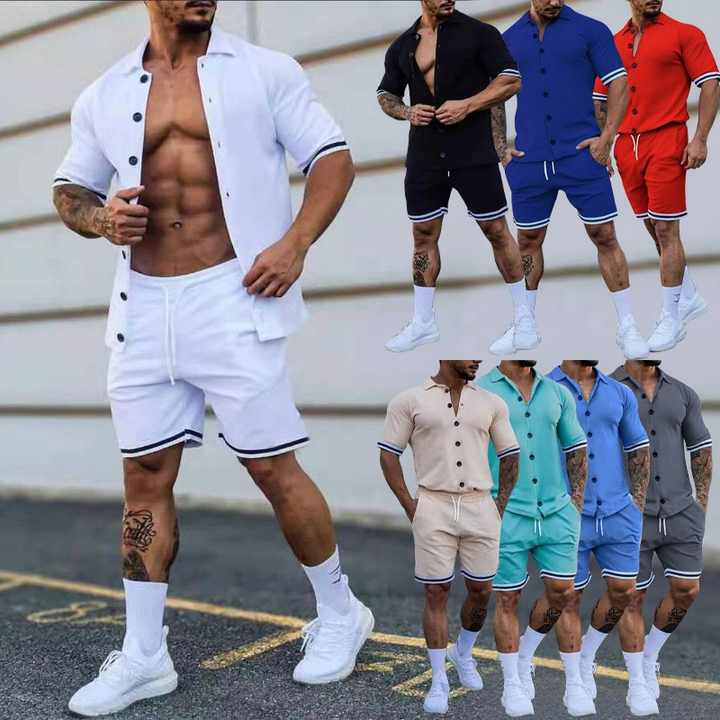 Men's clothing set. 