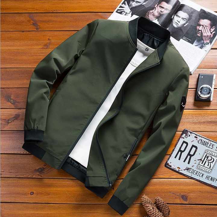 Men's Casual Solid Color Plus Size 6XL Coat 